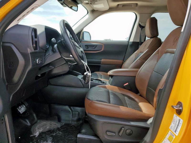  FORD BRONCO 2022 Yellow
