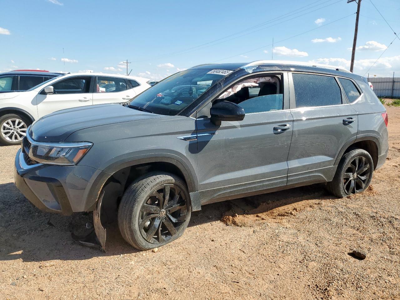 2023 Volkswagen Taos Se grey null gas 3VVEX7B29PM341964 photo #1