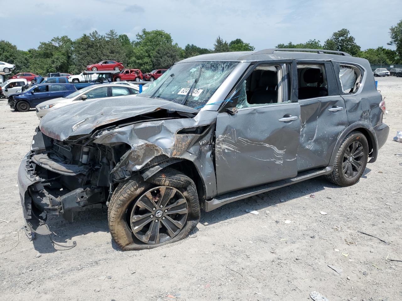 NISSAN ARMADA 2017 VIN JN8AY2NF5H9300652