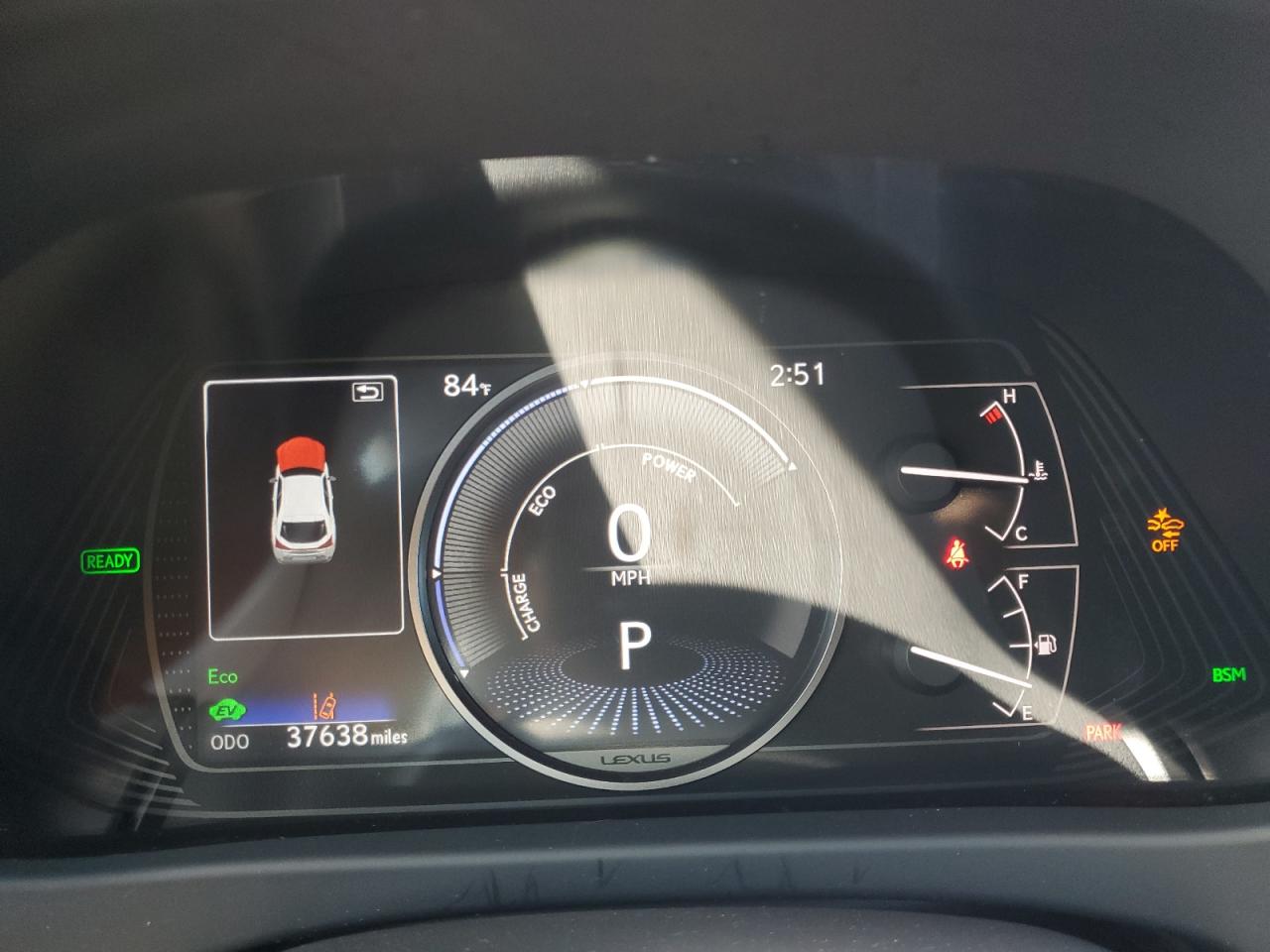 2021 Lexus Ux 250H VIN: JTHP9JBHXM2045467 Lot: 60781685