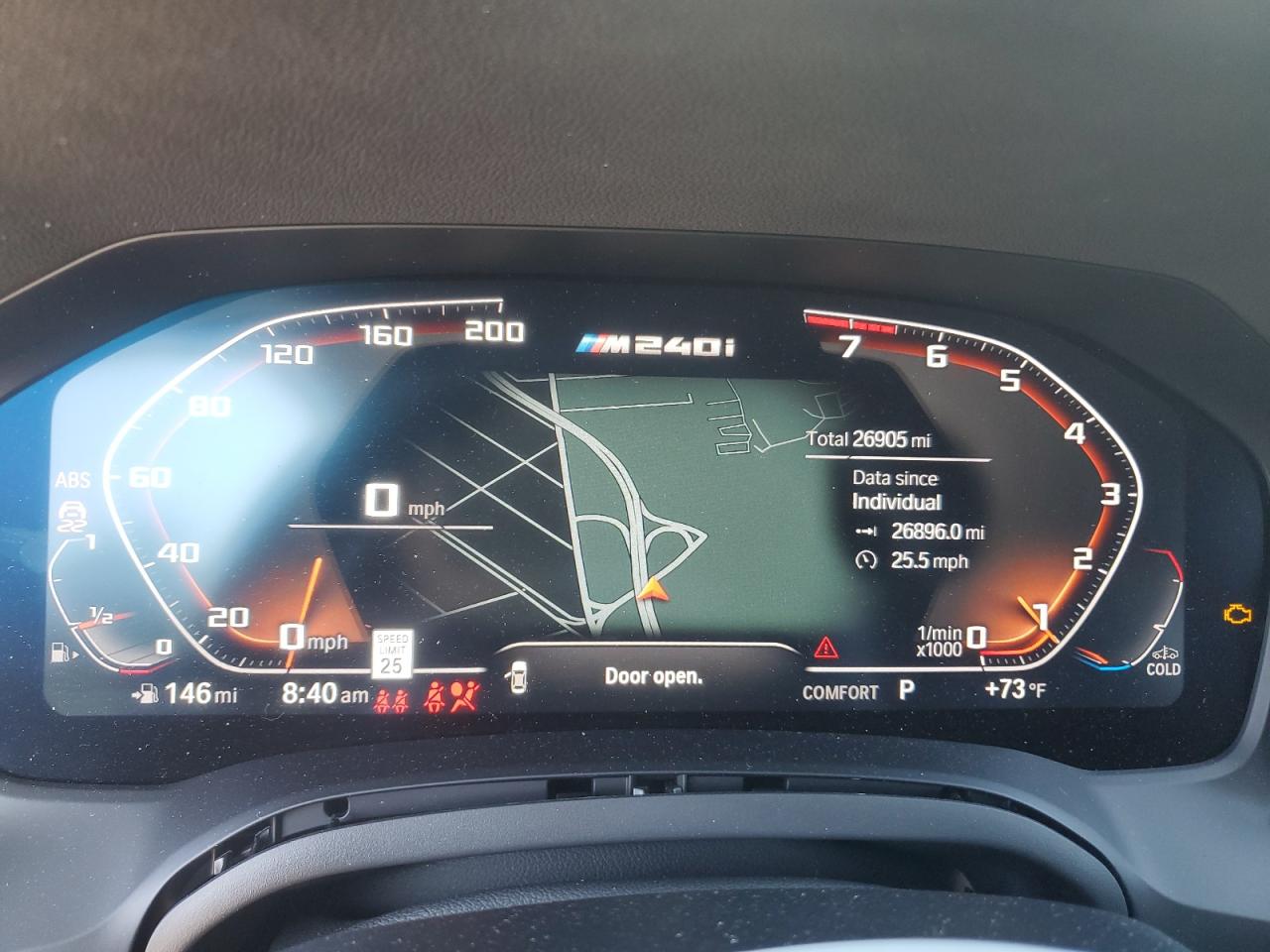 2022 BMW M240Xi VIN: 3MW53CM09N8C66684 Lot: 61736535