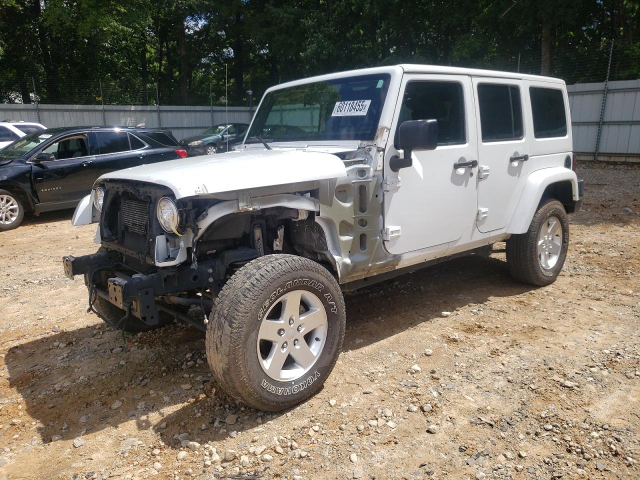 2017 Jeep Wrangler Unlimited Sahara zu verkaufen in Austell, GA - Front End
