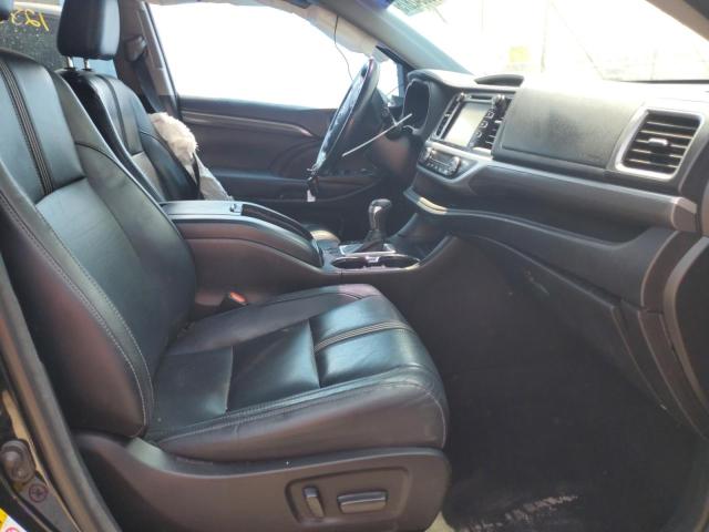  TOYOTA HIGHLANDER 2018 Чорний