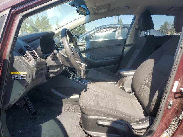  KIA FORTE 2017 Burgundy