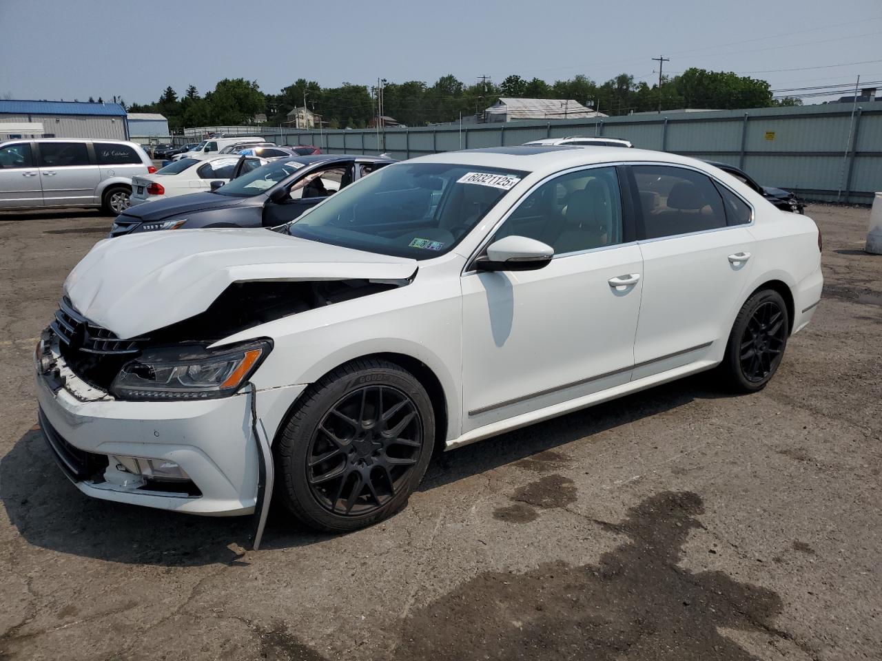 2017 Volkswagen Passat Se for Sale in Pennsburg, PA - Front End