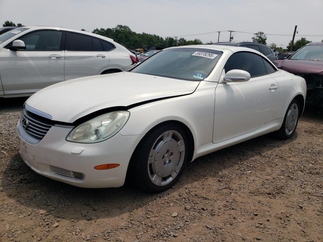 2004 Lexus Sc 430 იყიდება Hillsborough-ში, NJ - Front End
