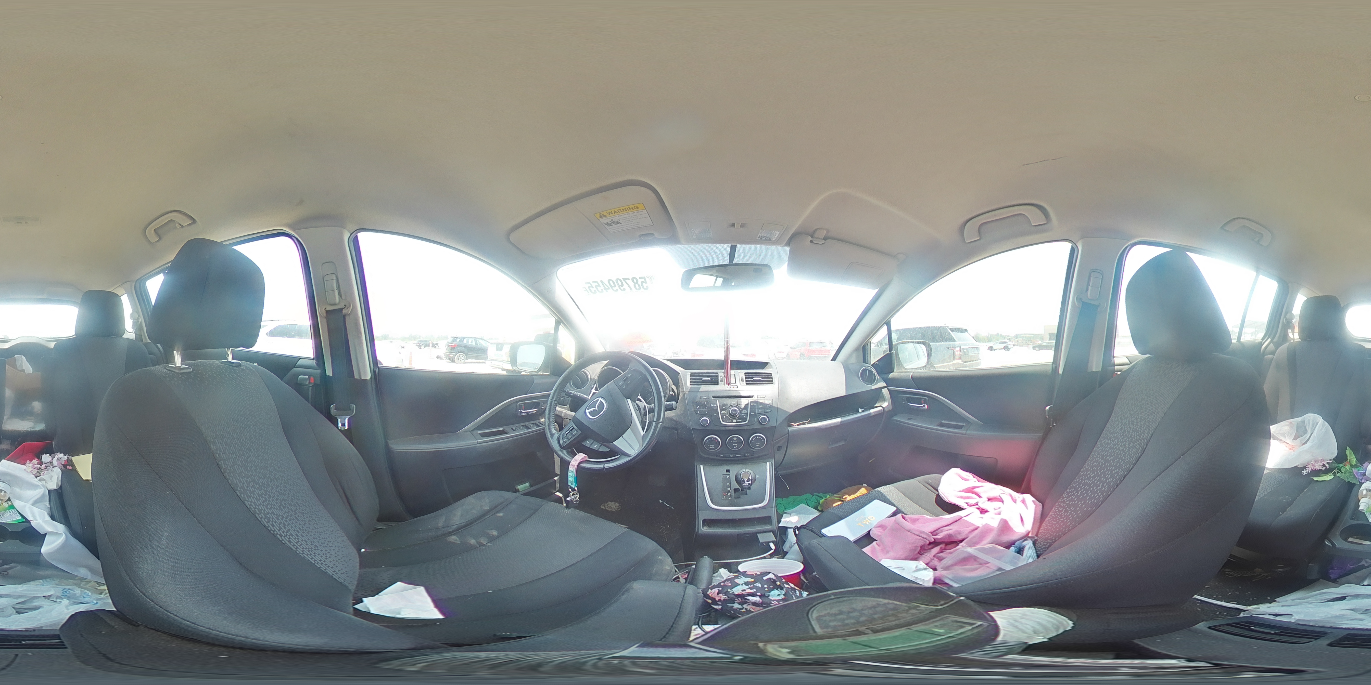 2012 Mazda 5 VIN: JM1CW2CL4C0105884 Lot: 58799455
