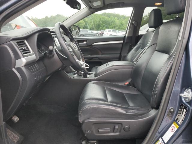  TOYOTA HIGHLANDER 2016 Синий