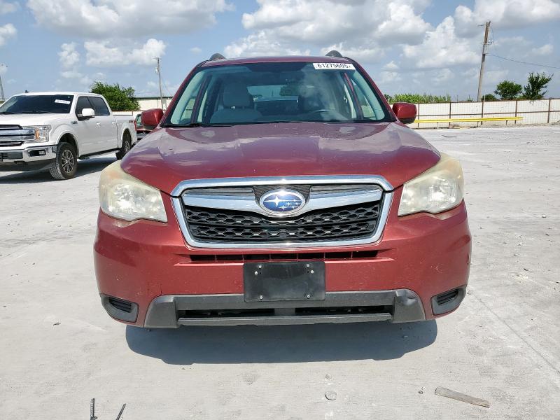  SUBARU FORESTER 2015 Червоний