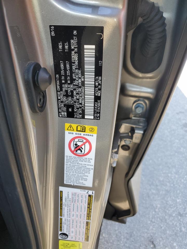 2017 Lexus Nx 200T Base VIN: JTJYARBZ3H2054602 Lot: 62516655