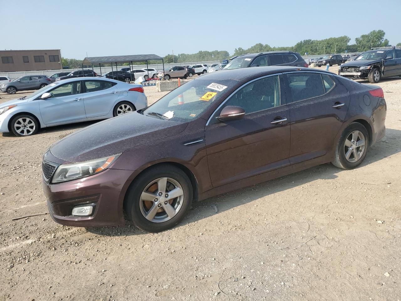 2014 Kia Optima Lx იყიდება Kansas City-ში, KS - Biohazard/Chemical