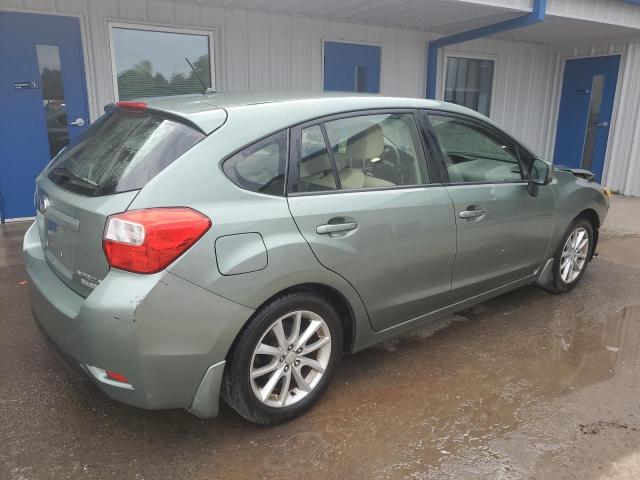  SUBARU IMPREZA 2014 Zielony