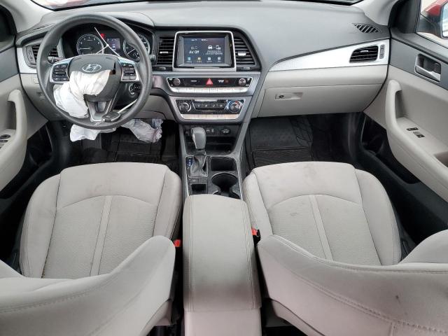  HYUNDAI SONATA 2018 Czerwony