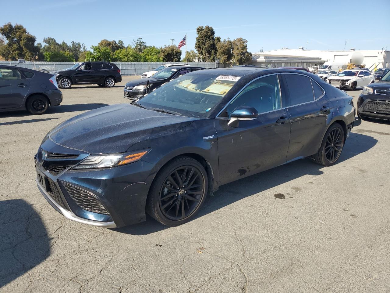 2021 Toyota Camry Xse на продаже в Martinez, CA - Rear End