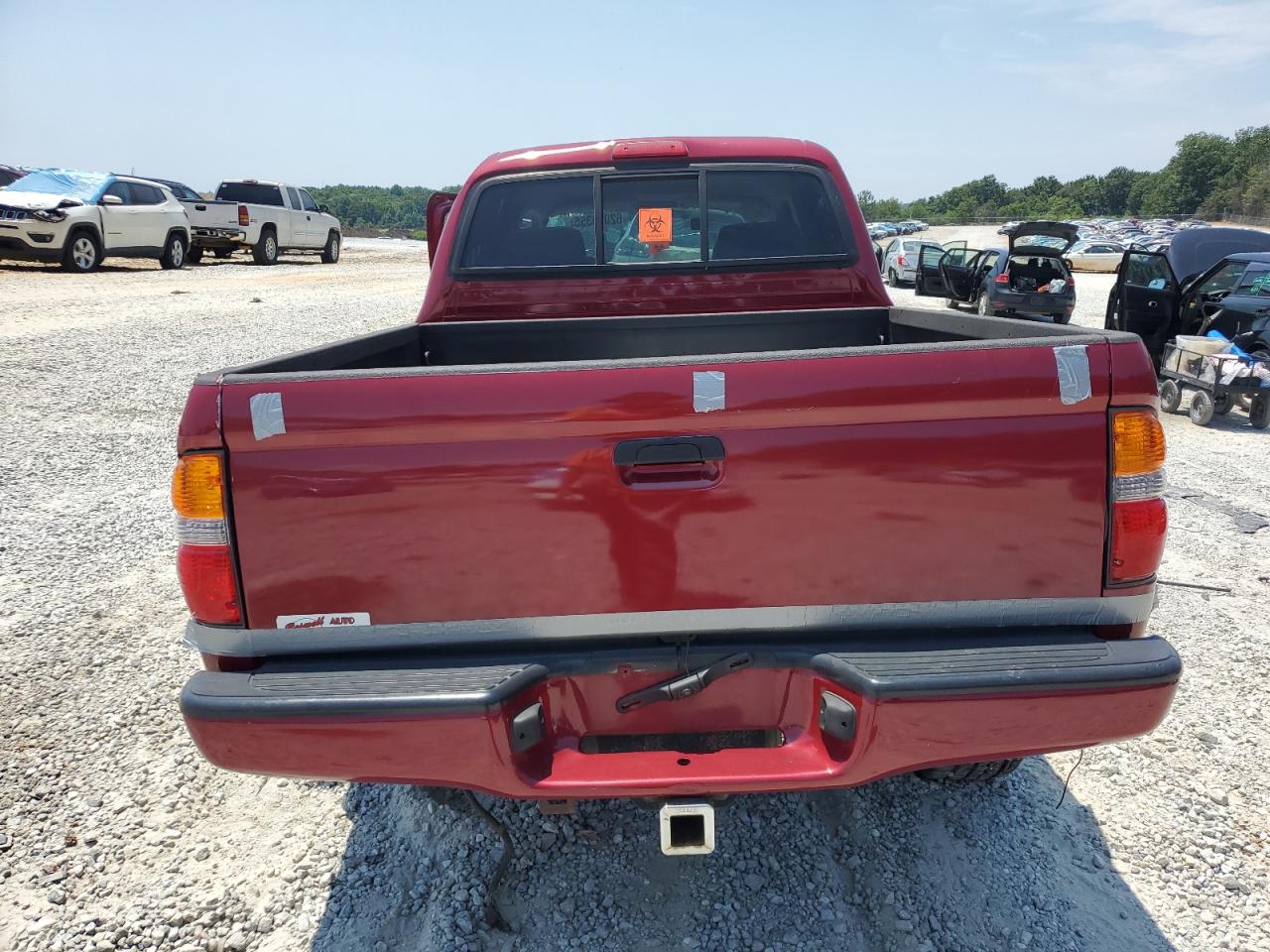 2002 Toyota Tacoma Double Cab Prerunner VIN: 5TEGN92N32Z119435 Lot: 62093355