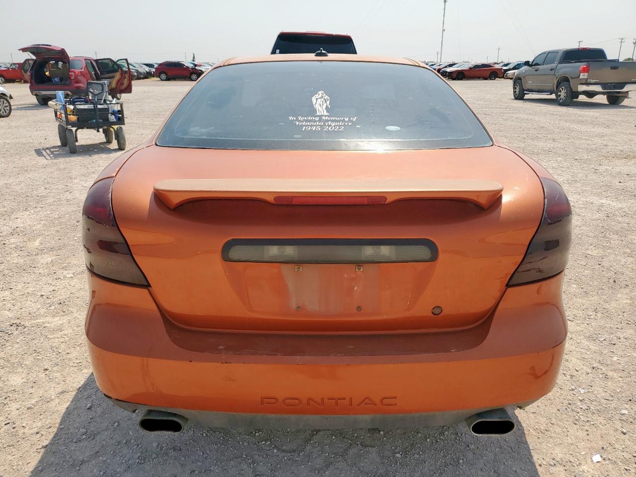 2004 Pontiac Grand Prix Gt2 VIN: 2G2WS542741230744 Lot: 61493545