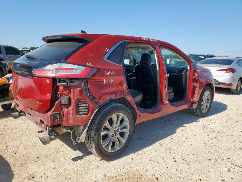  FORD EDGE 2022 Czerwony