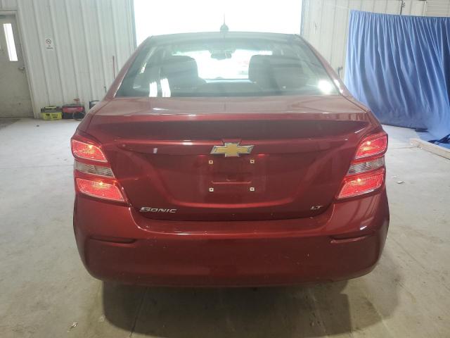 Седаны CHEVROLET SONIC 2017 Красный