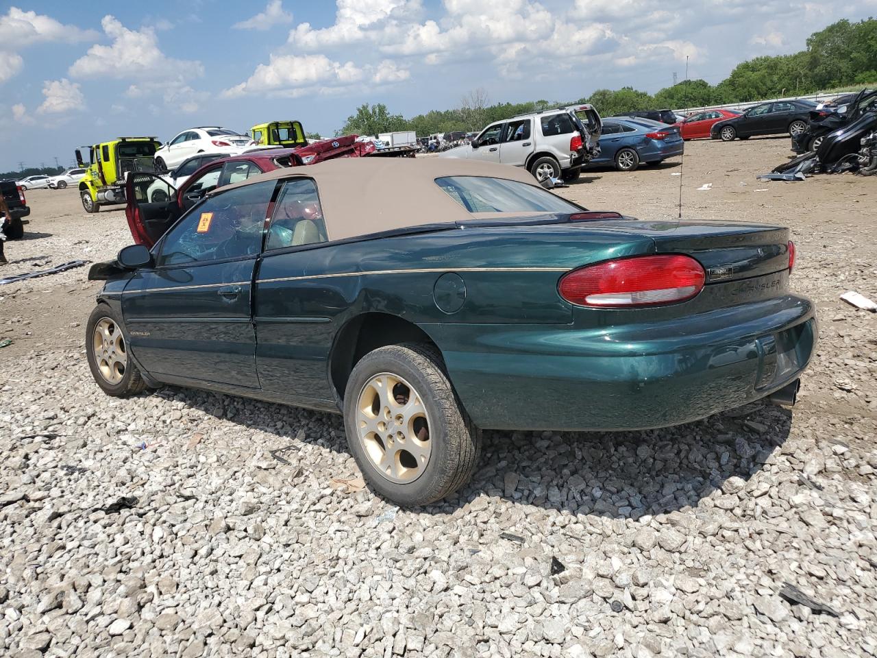 CHRYSLER SEBRING 1999 VIN 3C3EL55H4XT202799 zdjęcie 2