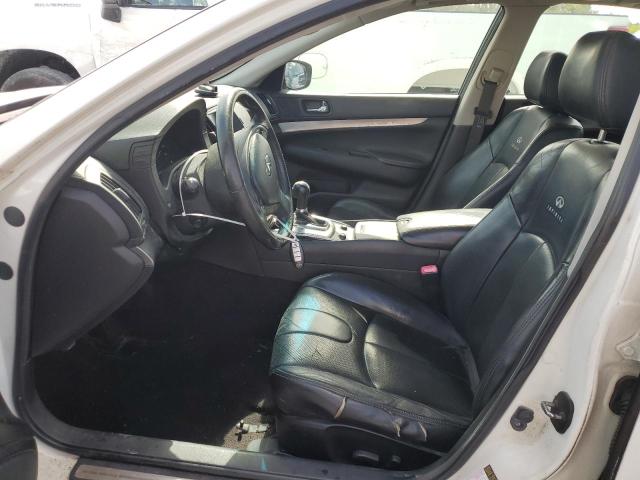  INFINITI G37 2012 Biały