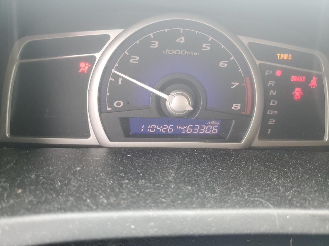 HONDA CIVIC 2010 VIN 2HGFA1F58AH327860 zdjęcie 9