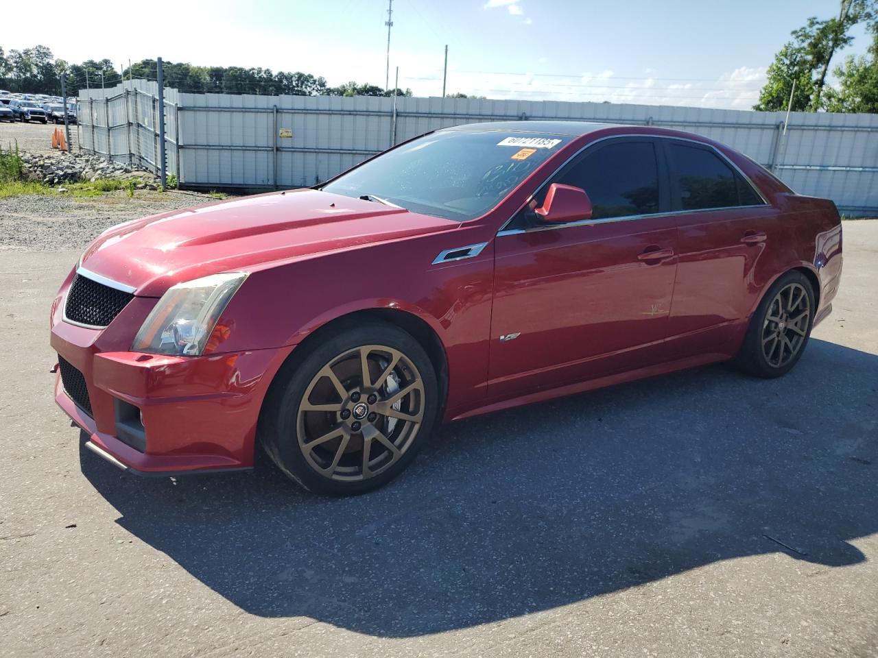2011 Cadillac Cts-V na sprzedaż w Dunn, NC - Water/Flood