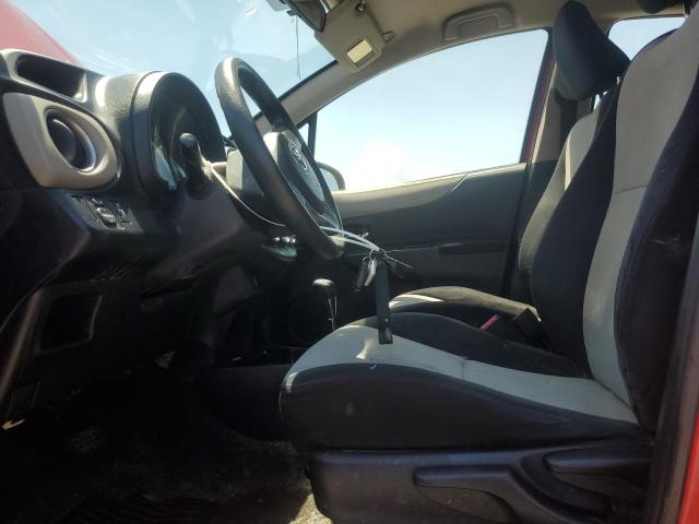 Hatchbacks TOYOTA YARIS 2013 Czerwony