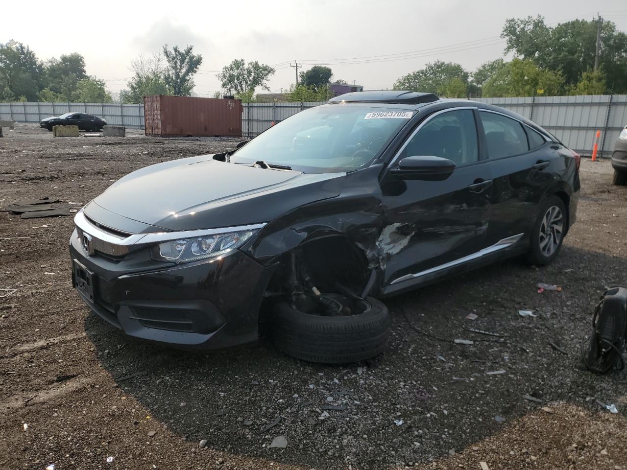 2016 Honda Civic Ex en Venta en Chicago Heights, IL - Front End