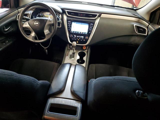  NISSAN MURANO 2017 Czerwony