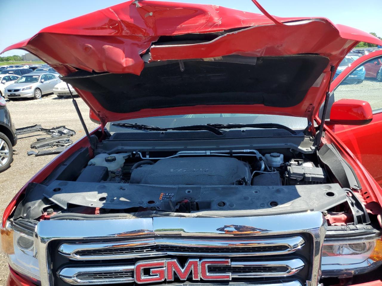 2018 GMC Canyon Sle VIN: 1GTG6CENXJ1321610 Lot: 62643315