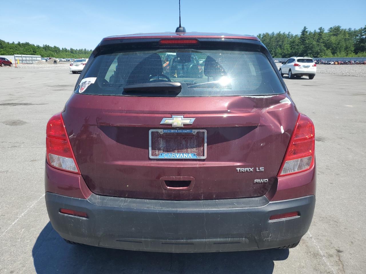 2016 Chevrolet Trax Ls VIN: 3GNCJNSB7GL259269 Lot: 61935845