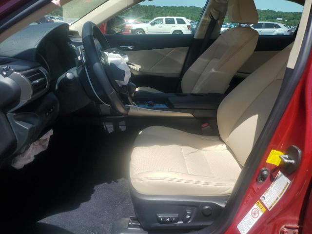  LEXUS IS 2014 Czerwony