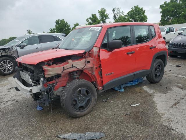  JEEP RENEGADE 2019 Красный