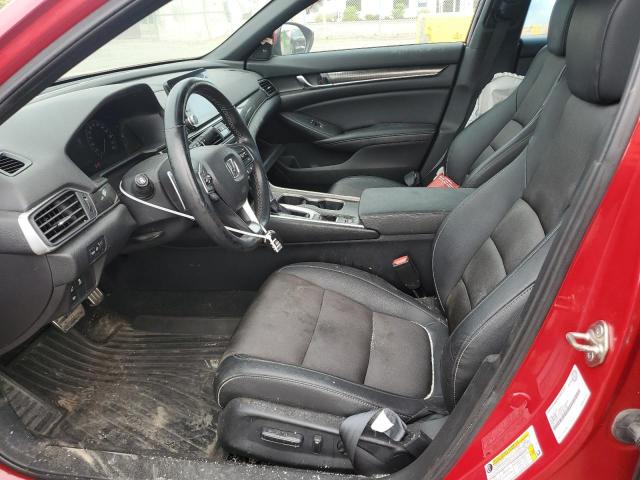  HONDA ACCORD 2019 Red