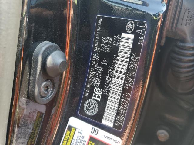 2019 TOYOTA COROLLA L  