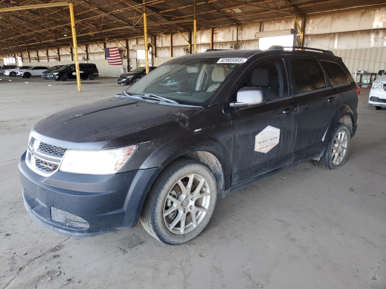 DODGE JOURNEY 2016 VIN 3C4PDCBB1GT240190
