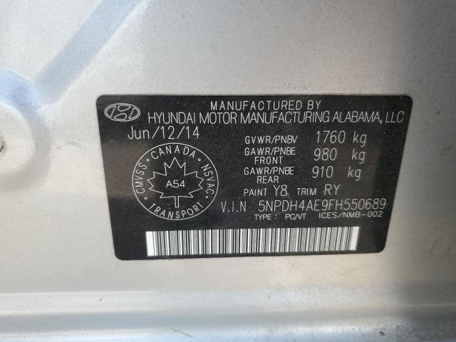 2015 HYUNDAI ELANTRA SE  