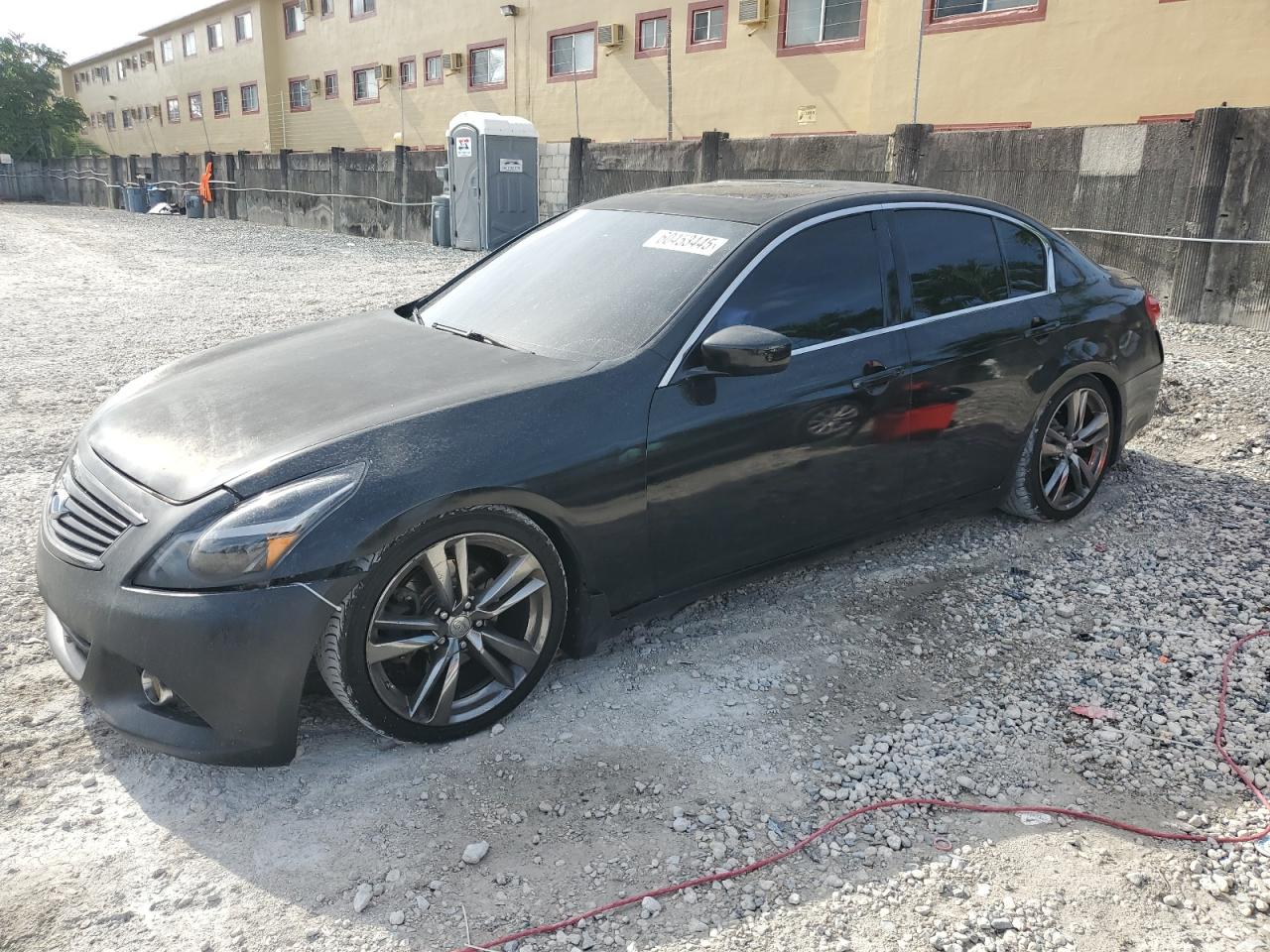 2012 Infiniti G37 Base на продаже в Opa Locka, FL - Rear End