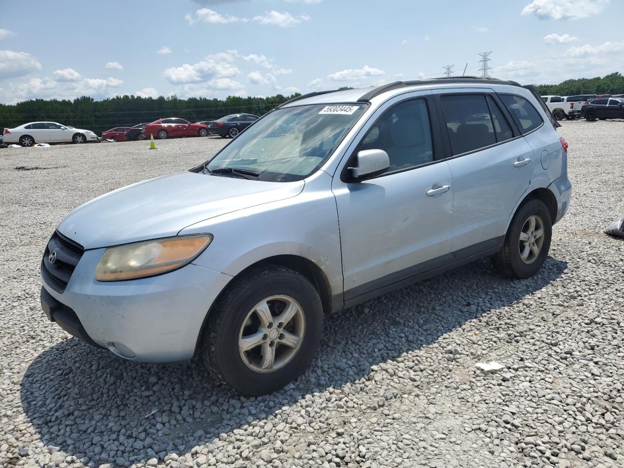 2008 Hyundai Santa Fe Gls იყიდება Memphis-ში, TN - Rear End