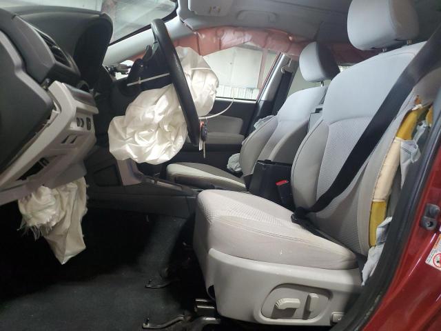  SUBARU FORESTER 2015 Czerwony