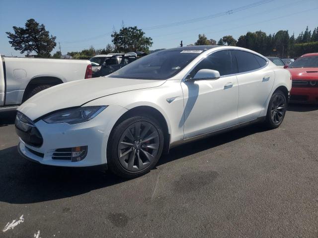  TESLA MODEL S 2014 Белы