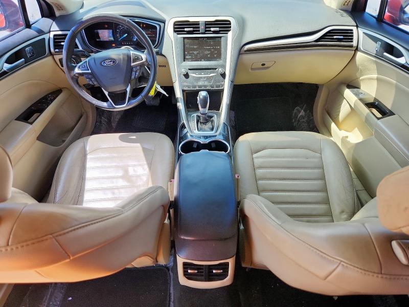 Sedans FORD FUSION 2014 Red