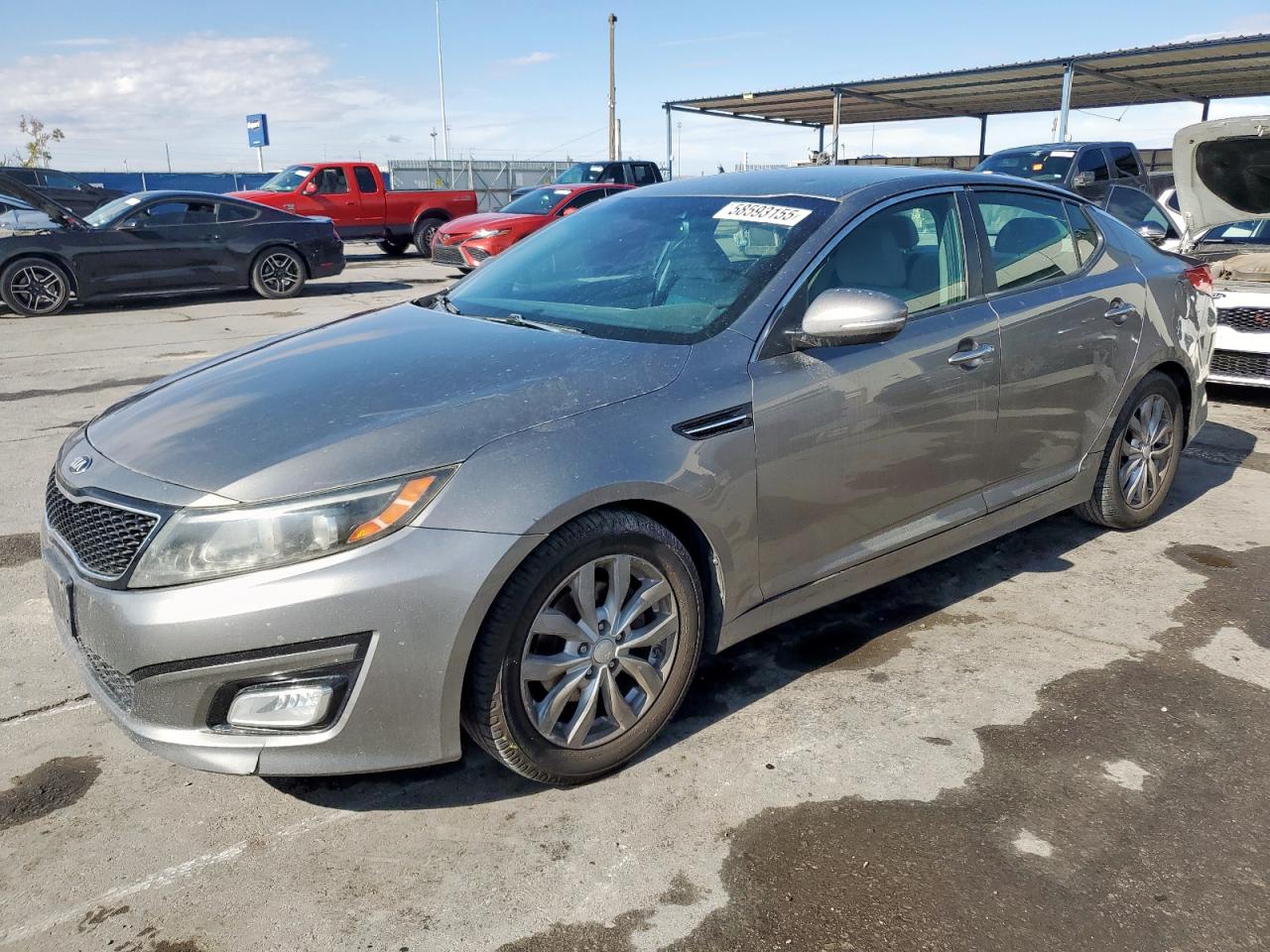 2014 Kia Optima Lx for Sale in Anthony, TX - Hail