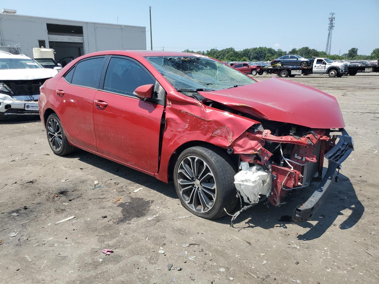 TOYOTA COROLLA 2014 VIN 2T1BURHE6EC019845 photo 4