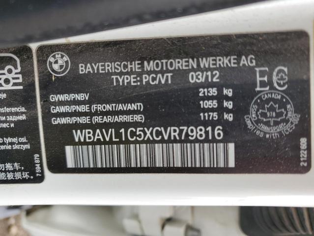 2012 BMW X1 XDRIVE28I  