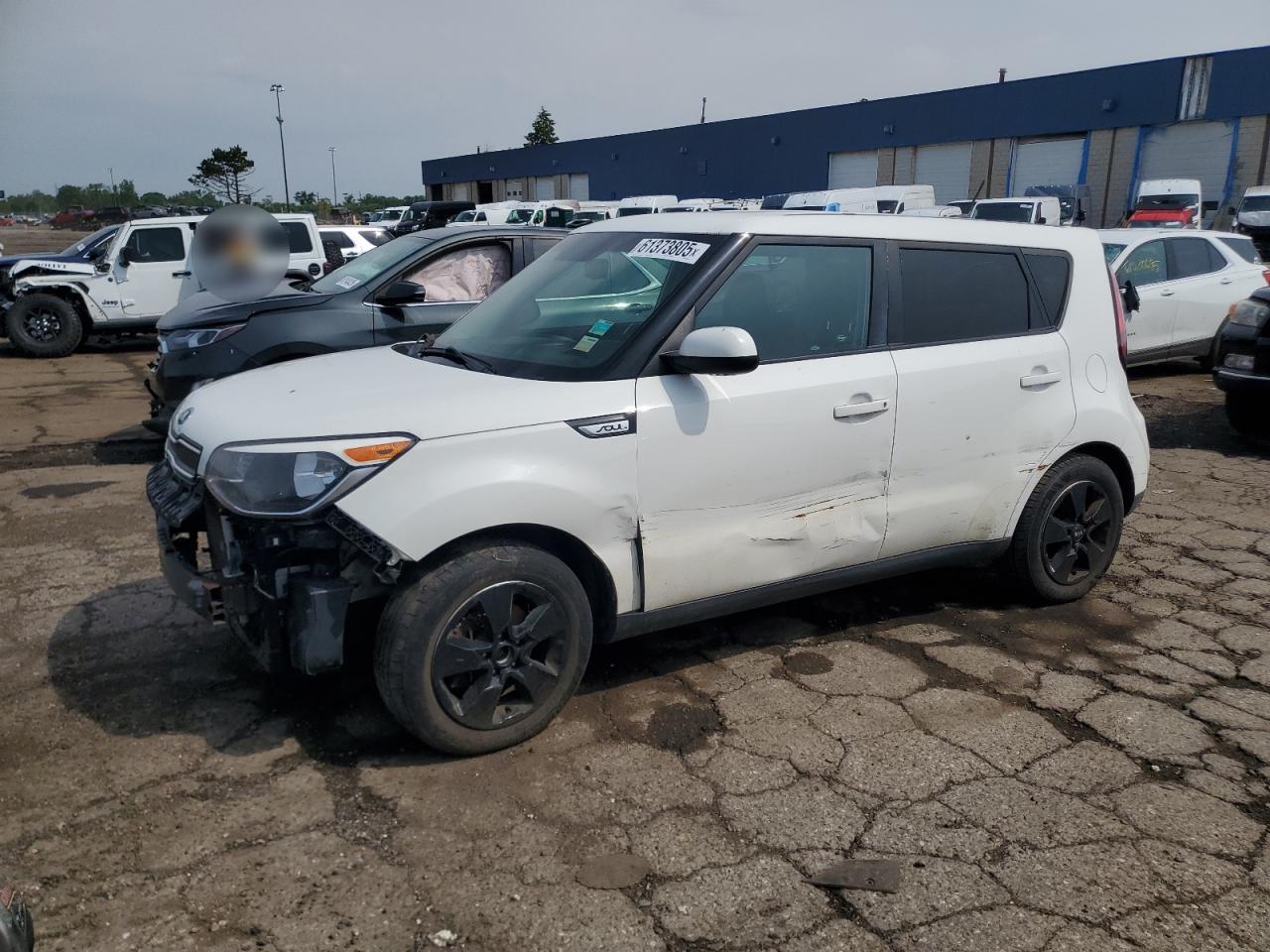 2018 Kia Soul na sprzedaż w Woodhaven, MI - Front End