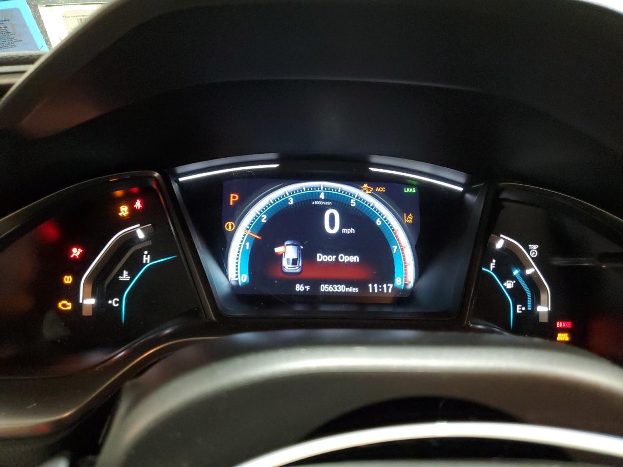 2020 Honda Civic Ex VIN: SHHFK7H66LU416385 Lot: 61655455