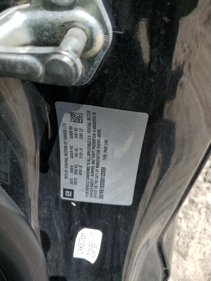 2013 Chevrolet Camaro Ls VIN: 2G1FE1E35D9123558 Lot: 63188105