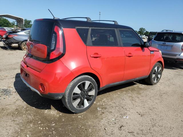  KIA SOUL 2018 Czerwony