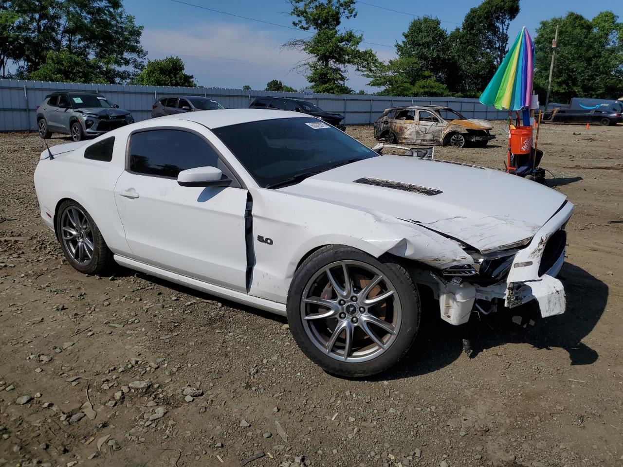 FORD MUSTANG 2014 VIN 1ZVBP8CF5E5271162 фото 4